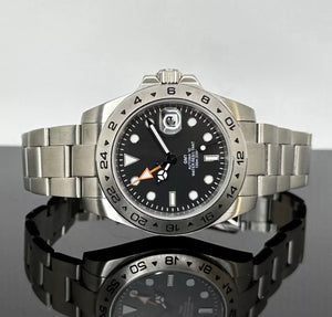 40mm Exploration GMT Black - NH34 Automatic