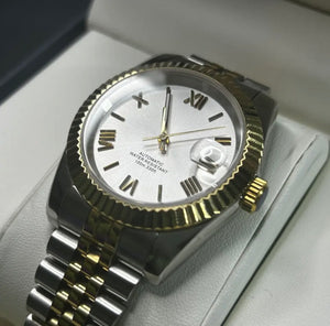 39mm DJ Two Tone Gold Silver Dial - NH35 Automatic