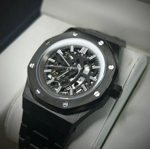 41mm RO Black Skeleton - NH70 Automatic