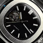 40mm Jumbo Black Open Heart - NH38 Automatic