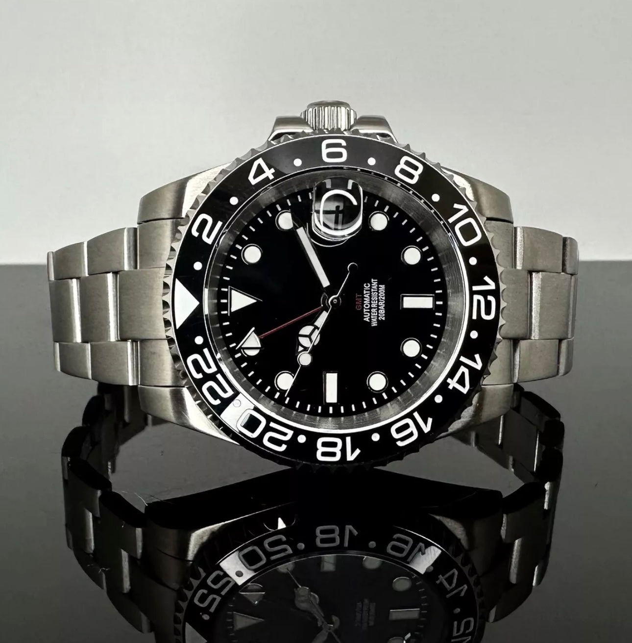 40mm Black GMT - NH34 Automatic