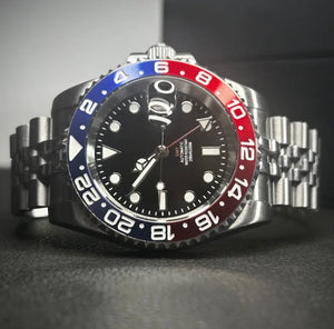 40mm Pepsi GMT w/ Jubilee Band - NH34 Automatic