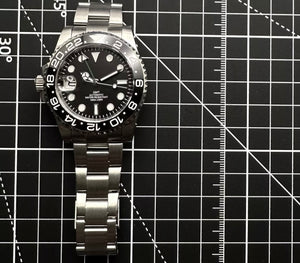 40mm Lefty Black GMT - NH34 Automatic