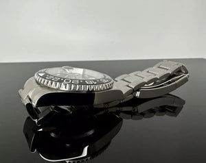 40mm Black GMT Oyster Band - NH34 Automatic