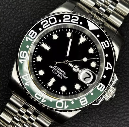 40mm Sprite Sub w/ Jubilee Band - NH35 Automatic