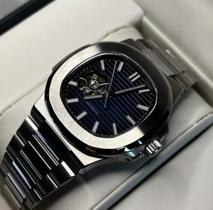 40mm Jumbo Dark Blue Open Heart - NH38 Automatic