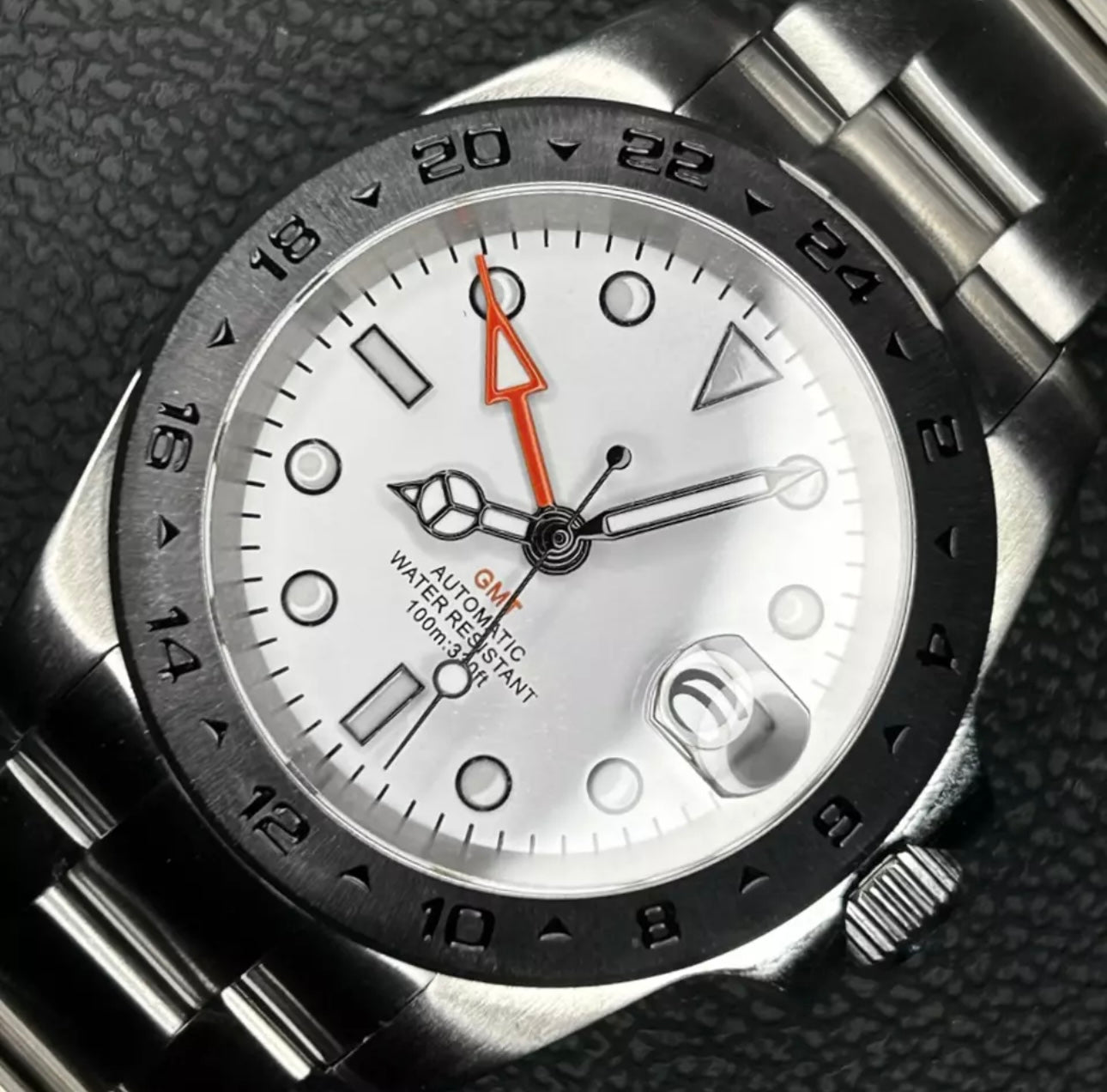 40mm Exploration GMT White - NH34 Automatic 40mm Exploration GMT White - NH34 Automatic