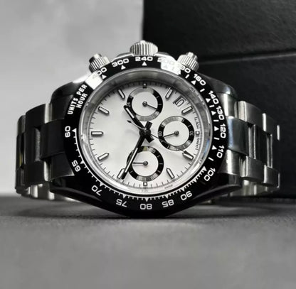 39mm Seitona Panda - VK63 Quartz