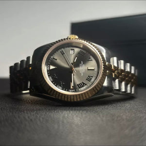 39mm DJ Wimbledon Two Tone Rose Gold - NH35 Automatic