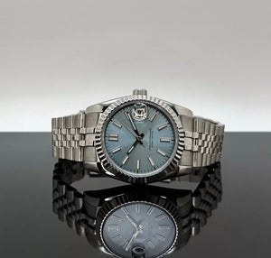 36mm DJ Blue Sunburst - NH35 Automatic