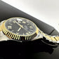 36mm DJ Two Tone Gold Black Dial - NH35 Automatic