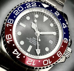 43mm Pepsi SD GMT Hybrid - NH34 Automatic