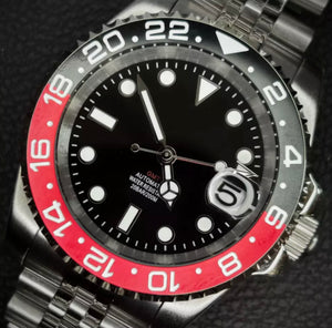 40mm Coke GMT w/ Jubilee Band - NH34 Automatic