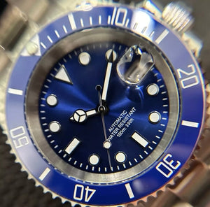 40mm Smurf Sub - NH35 Automatic