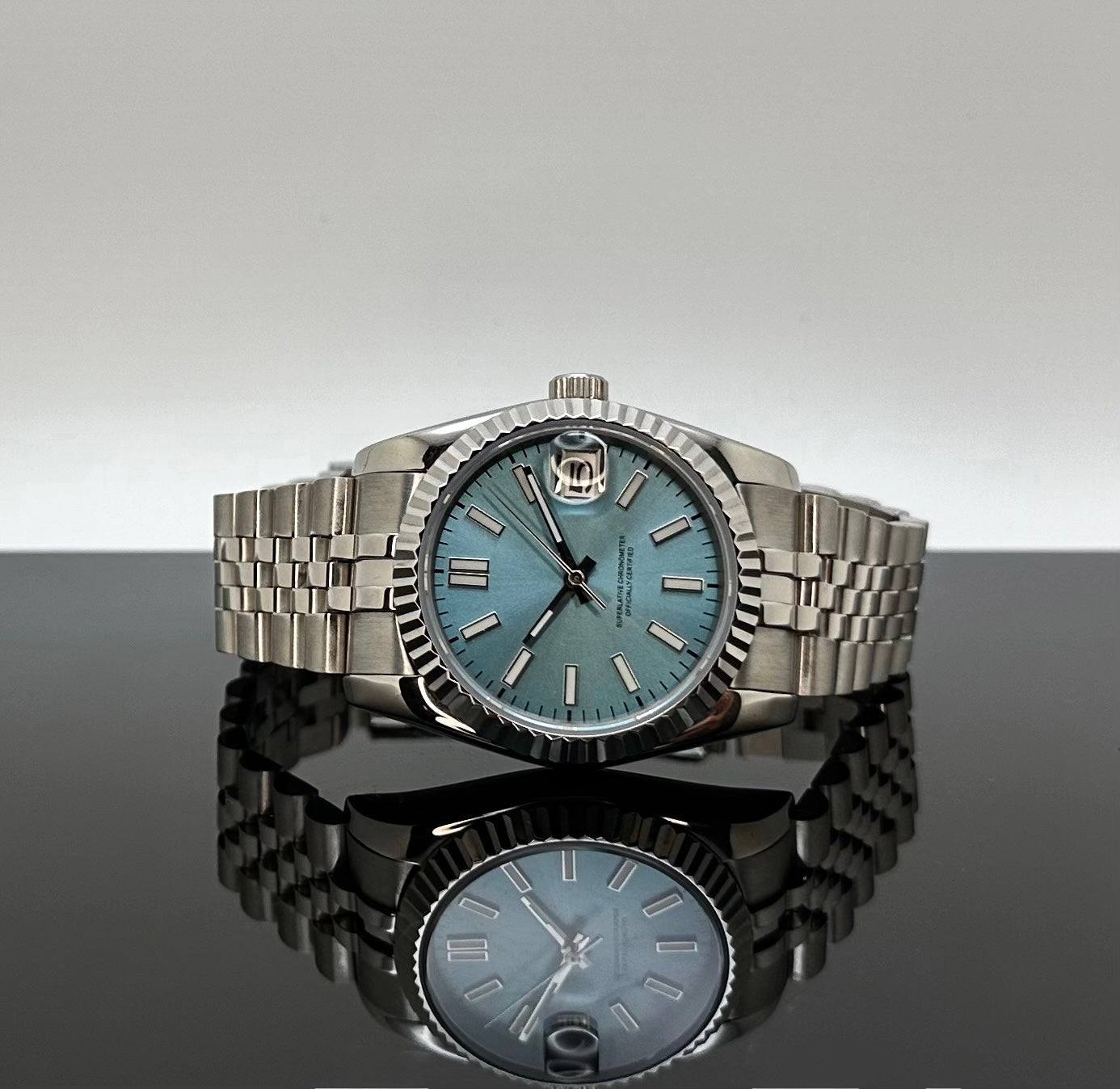 36mm DJ Blue Superlative - NH35 Automatic