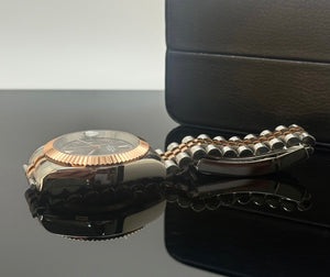 39mm DJ Wimbledon Two Tone Rose Gold - NH35 Automatic