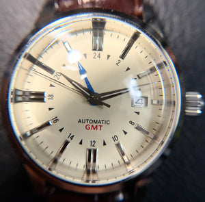 40mm SB-GM GMT Leather Band - NH34 Automatic