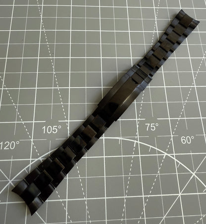 Black Oyster Band - 20mm w/ Glidelock Clasp