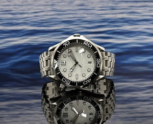 42mm SMP 300 Black/White - NH35 Automatic
