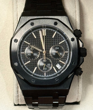 42mm RO Black Chronograph - VK63 Movement
