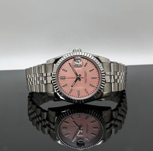 36mm DJ Pink - NH35 Automatic