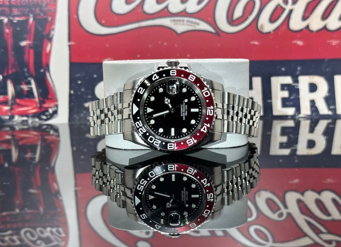 40mm Coke Sub w/ Jubilee Band - NH35 Automatic