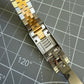 Gold Two-Tone Jubilee Band - 20mm Glidelock Clasp