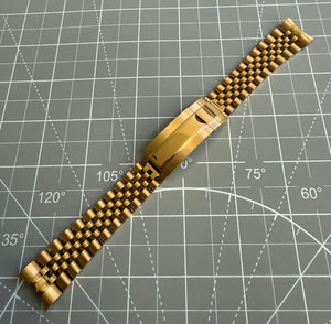 Gold Jubilee Band - 20mm Glidelock Clasp