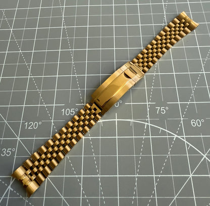 Gold Jubilee Band - 20mm Glidelock Clasp