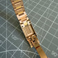 Rose Gold Oyster Band w/ Polished Center - 20mm - Glidelock Clasp