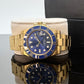 40mm Bluesy Sub w/ All Gold Case & Band - NH35 Automatic