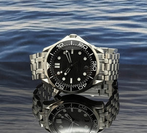 42mm SMP 300 Black - NH35 Automatic