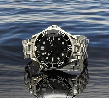42mm SMP 300 Black - NH35 Automatic