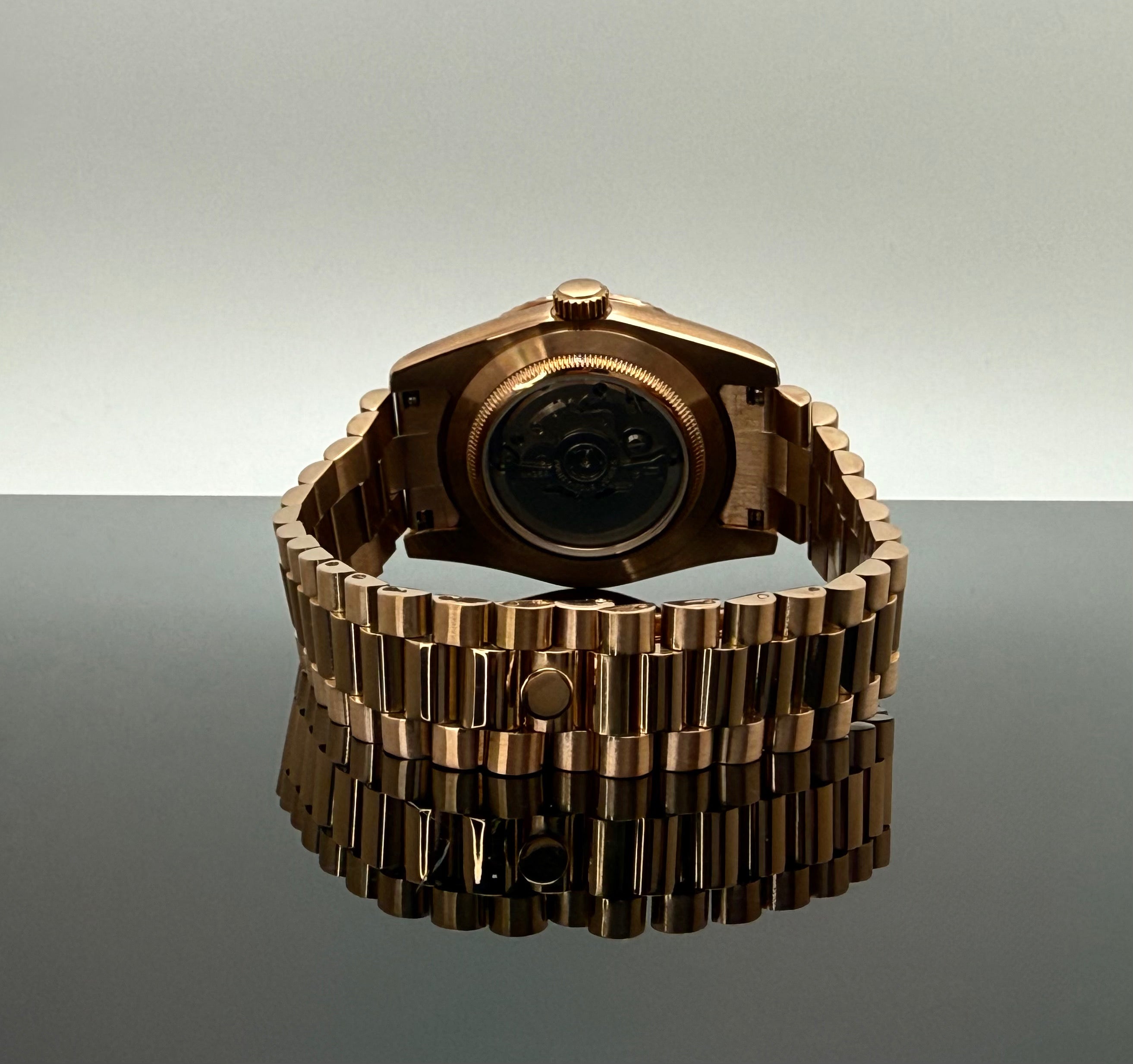 39mm DJ Rose Gold Puzzles - NH35 Automatic
